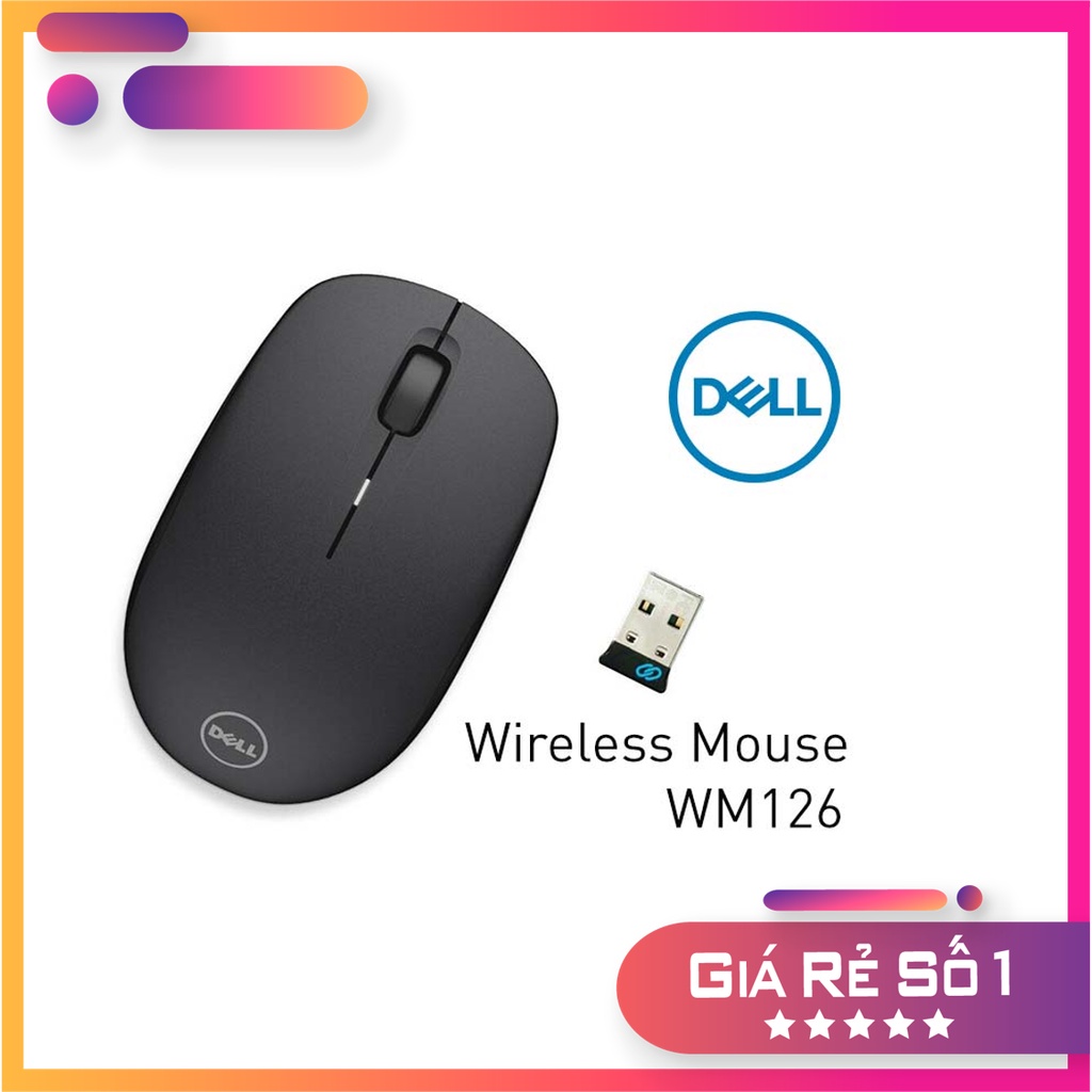 Chuột không dây Dell WM126 (Bảo hành 12 tháng)