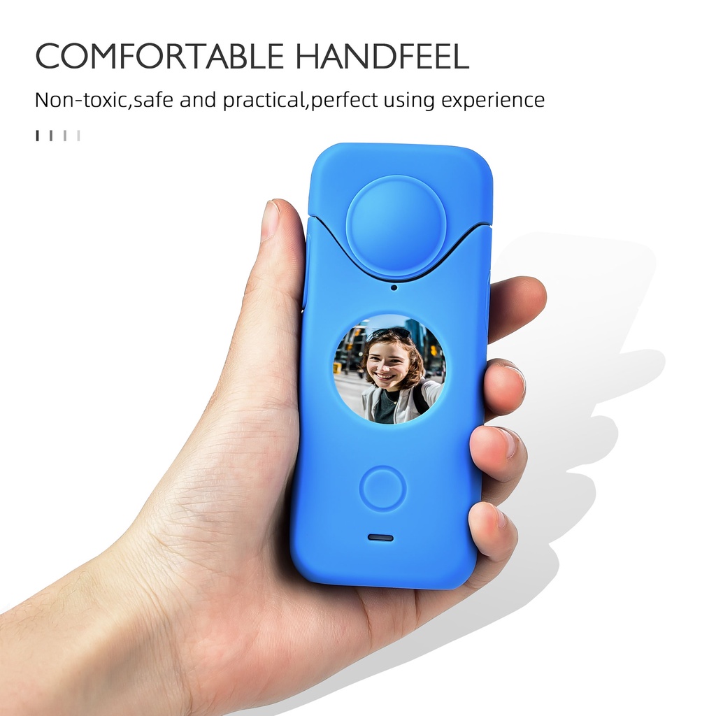 Vỏ Silicon Bảo Vệ Camera Insta360 ONE X2 Action
