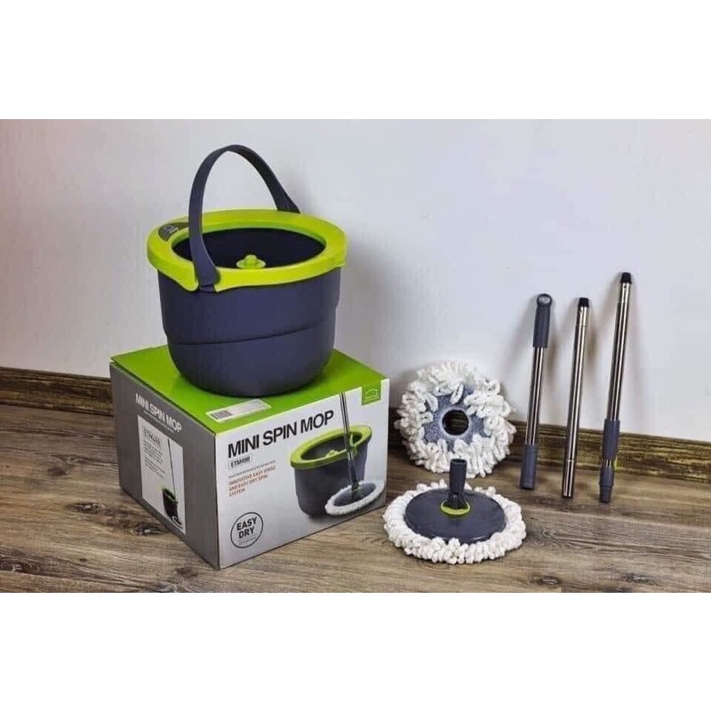 Chổi lau nhà lock&lock hàng chính hãng kèm 2 bông lau nhà