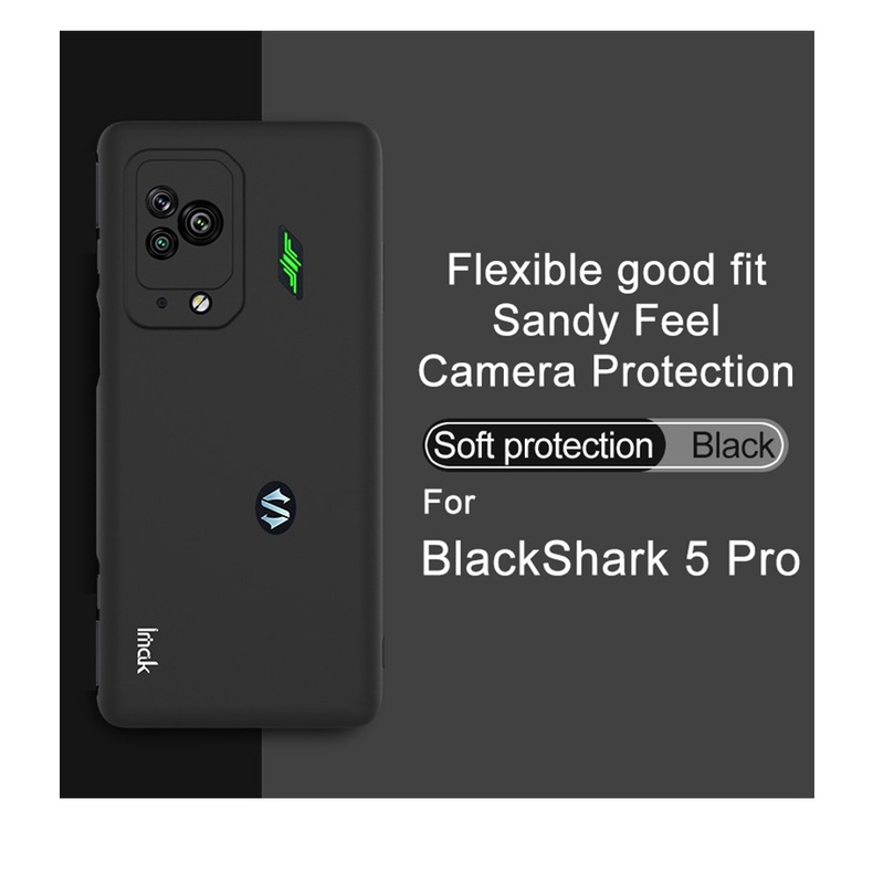 Ốp điện thoại Chất Liệu TPU Silicone Siêu Mỏng Có Dây Cho Xiaomi Black Shark 5 Pro Xiomi BlackShark 5 RS