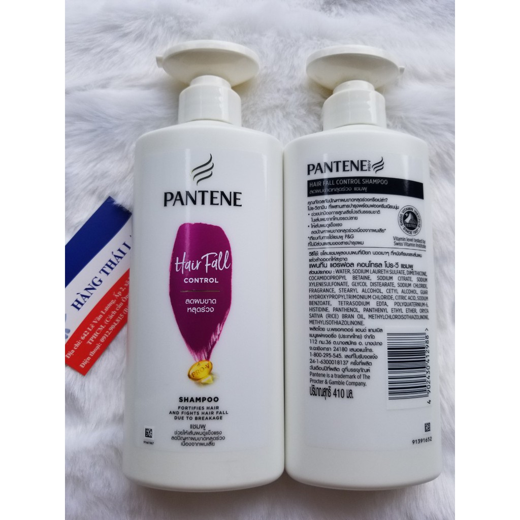 Dầu gội Pantene 410ml Thái Lan