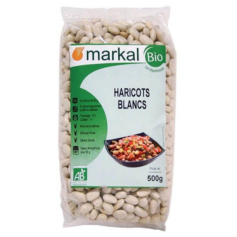 Đậu trắng hữu cơ Markal 500g