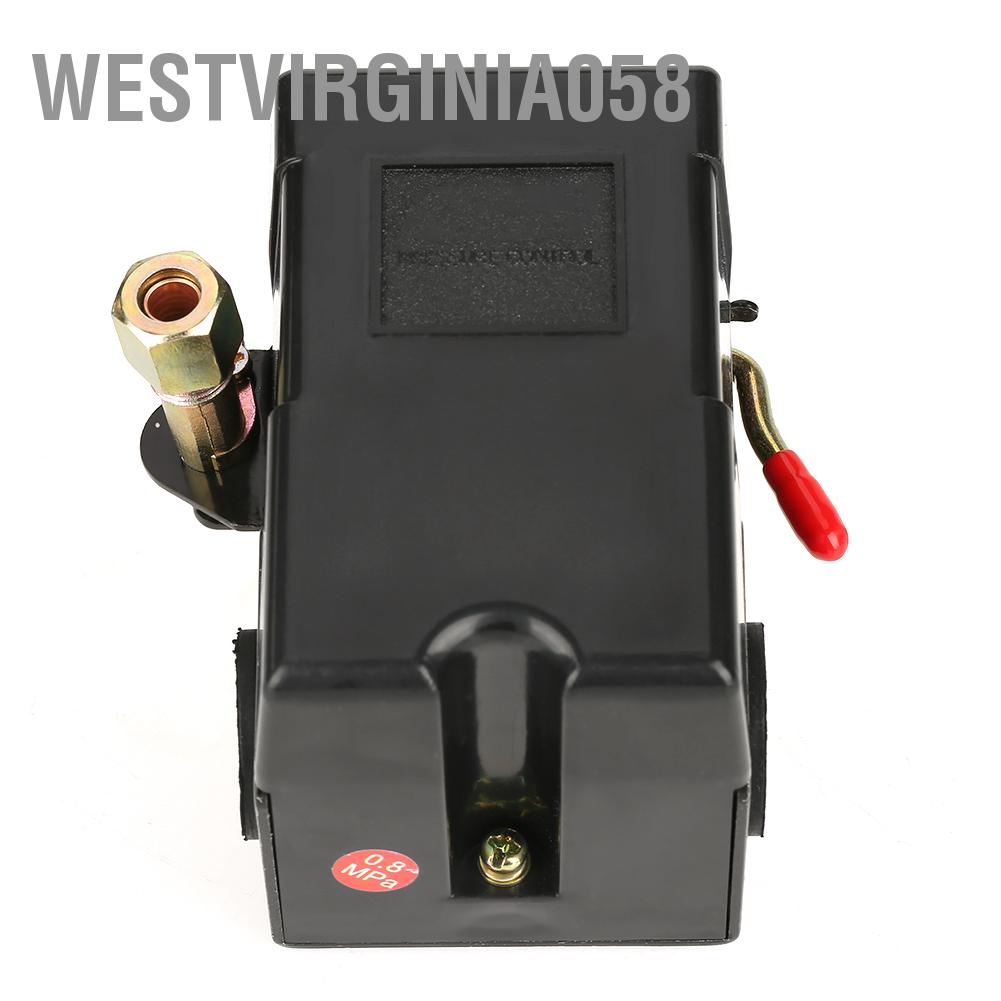 Westvirginia058 1 cái Công tắc áp suất đa năng 95-125 Psi cho van điều khiển máy nén khí
