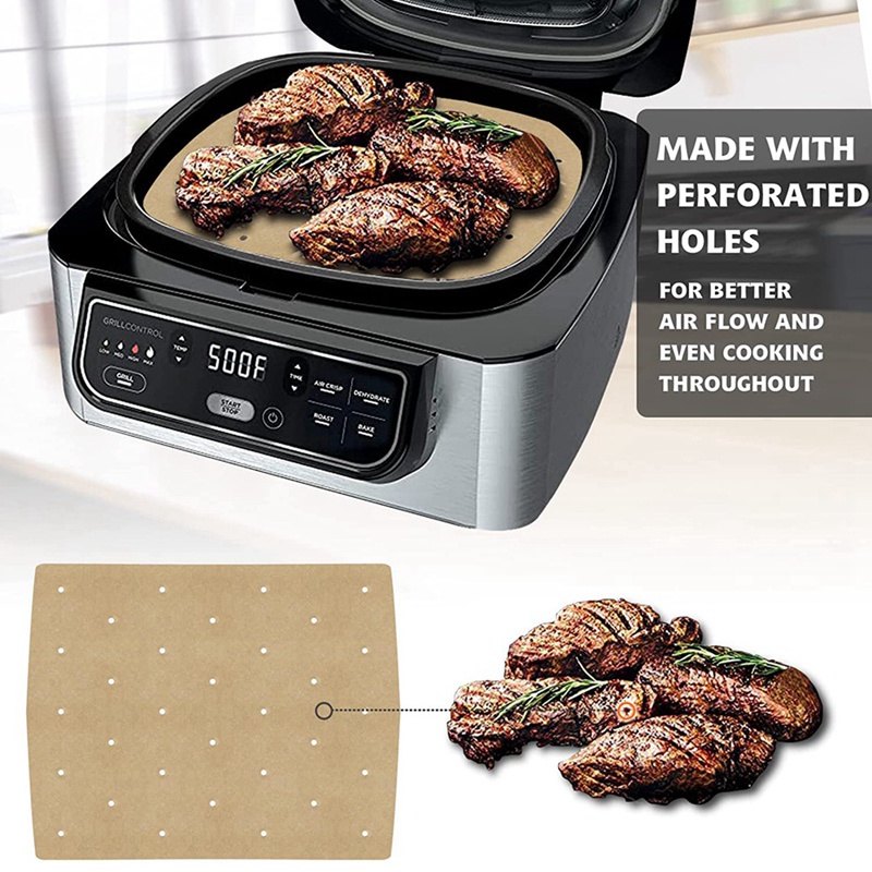 Bộ 200 Giấy Lót Nồi Chiên Không Dầu 5 Trong 1 AG301 4Qt
