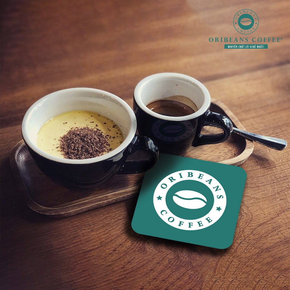 Đế lót ly cà phê ORIBEANS, miếng lót ly, lót cốc chống trượt, bằng giấy ép cao cấp, bảo vệ môi trường, tiện lợi, an toàn | BigBuy360 - bigbuy360.vn