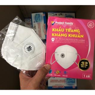 Khẩu Trang 3P N95 Kháng Khuẩn Chính Hãng Có Hộp Kháng Khuẩn Chống Bụi Siêu Mịn
