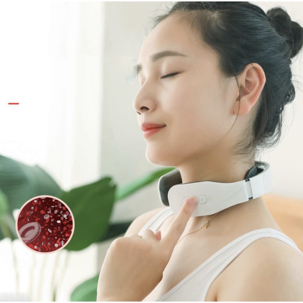 ⚡️CHÍNH HÃNG⚡️ Máy massage cổ vai gáy 3D công nghệ Nhật Bản xua tan mệt mỏi, cải thiện chất lượng cuộc sống..