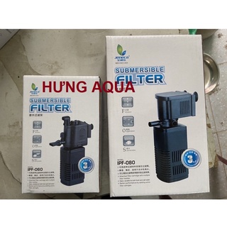 Máy lọc chìm - máy lọc nước - lọc ống đa năng IPF-060 10W và IPF-080 18W cho hồ cá Jeneca (chính hãng)