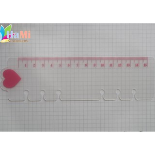 Thước bookmark sổ còng Planner A5 A6
