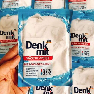 [Hàng Đức] Bột tẩy trắng quần áo Denkmit 50g