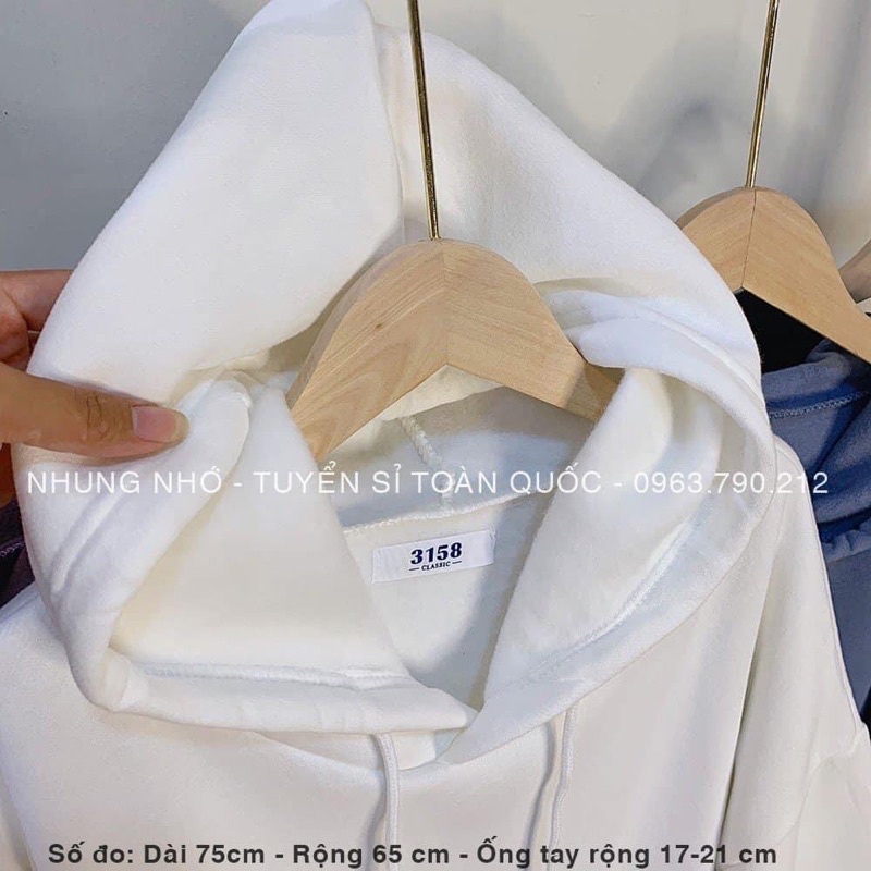 TL39 C4T5 Áo Nỉ Bông Hoodie Nam Nữ 3158 Quảng Châu Pha Vạt Siêu Dày Đẹp Có Mũ Rộng Form To Over Size