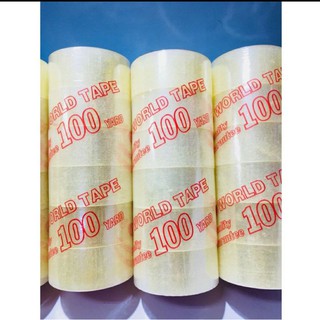 1 cây Băng keo trong dán thùng 5p 100ya