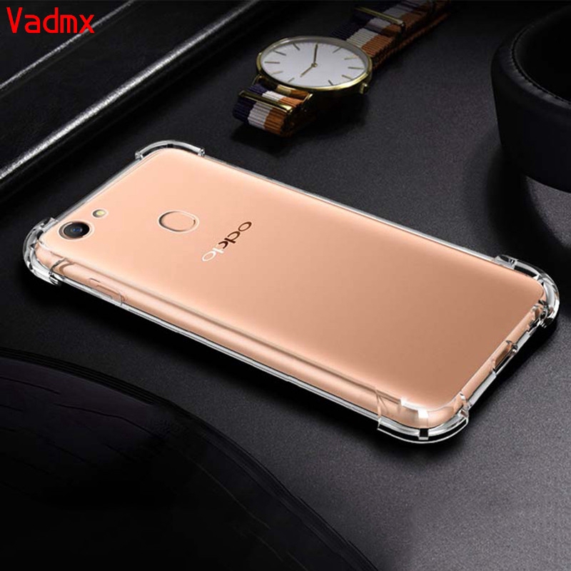 Ốp điện thoại mềm trong suốt cho OPPO F9 A7 A5S A3s A3 F5 F3 A77 A83 F1s A57 A39 A37 A33 A71 Neo 9 7 Realme 2 Pro