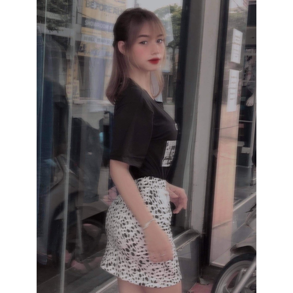 Set Áo Thun + Chân Váy The Band Unisex X.store Có Ảnh Thật + Đánh Giá