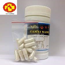 [Viên lẻ] Canxi Nano cho chó mèo đang mang thai và cho con bú; phục hồi bị hạ bàn; tai cụp