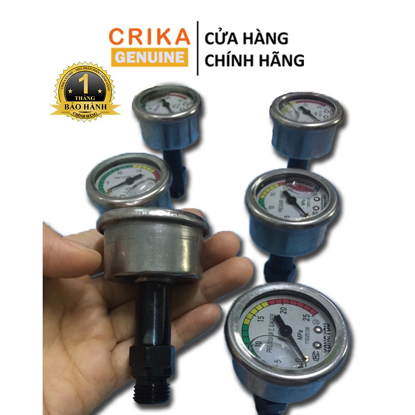 Đồng hồ áp lực máy rửa xe Crika - hàng chính hãng ( có bảo hành )
