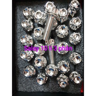 ốc salaya inox 304 size 10li đủ chiều dài ốc