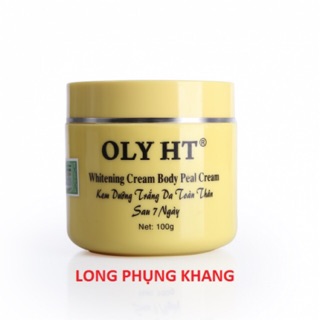 Kem Dưỡng Trắng Da Toàn Thân Chống Nắng Oly HT hiệu quả sau 7 ngày100g
