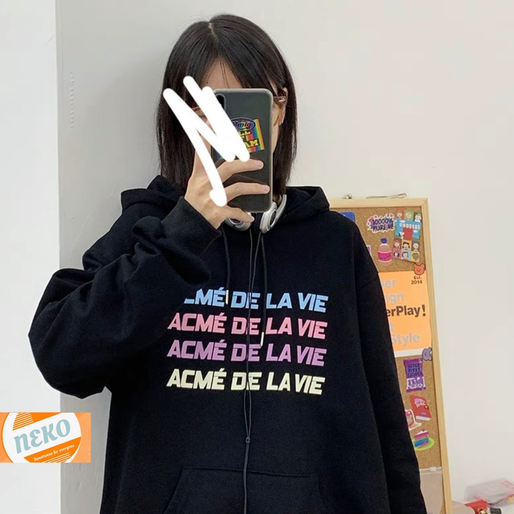 Áo khoác Hoodie Acmé nỉ form rộng Unisex AHD 05