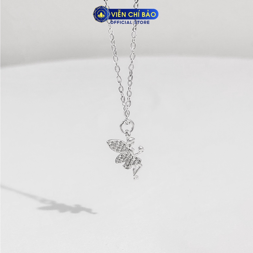 Dây chuyền bạc nữ Thiên Thần Nhỏ chất liệu bạc 925 thời trang phụ kiện trang sức nữ Viễn Chí Bảo D400761