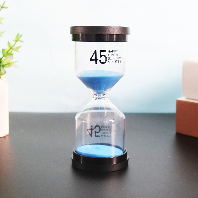 Đồng Hồ Cát Thủy Tinh - 15 Phút 45 Phút 60 Phút - Giao Màu Ngẫu Nhiên