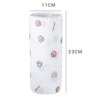 Cuộn 220 tờ khăn lau đa năng 25cm