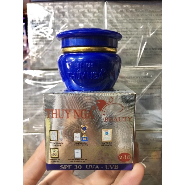 Kem Linh chi Thuý Nga giảm mụn-thâm-mờ sẹo- trắng da hủ 6,5g