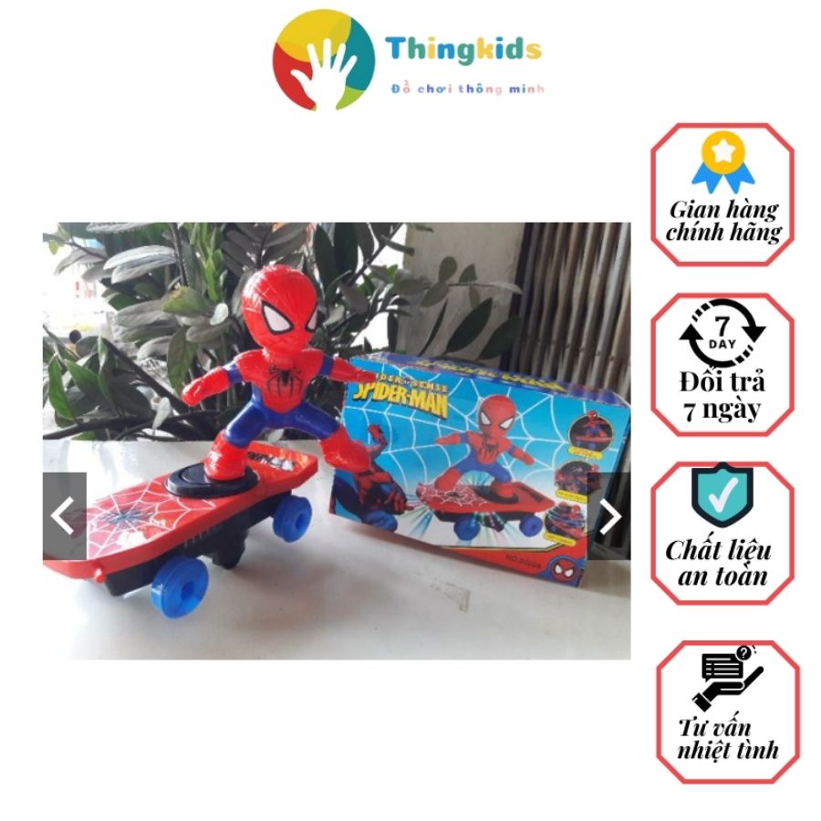 Đồ chơi Siêu nhân nhện đi xe cân bằng - Thingkids