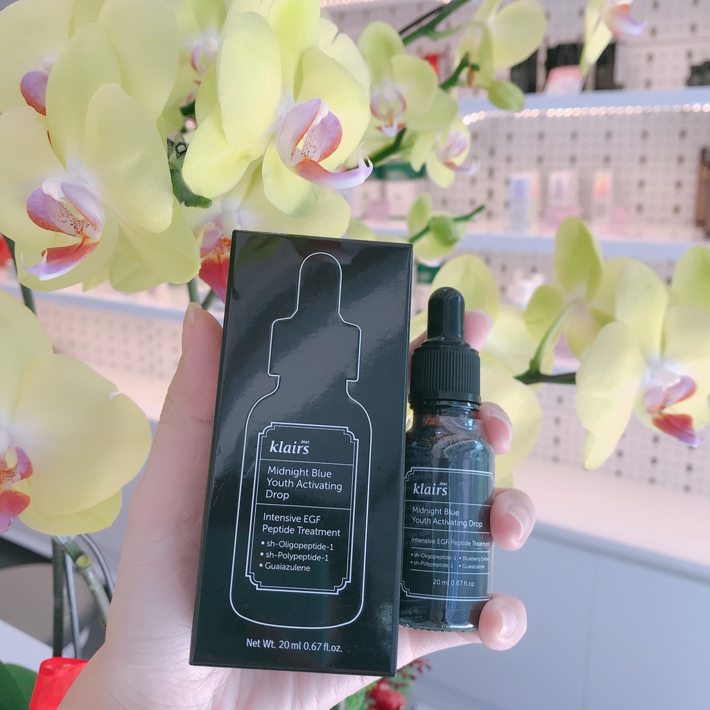 Tinh Chất Phục Hồi Da Và Dưỡng Ẩm Dear Klairs Midnight Blue Youth Activating Drop 20ml