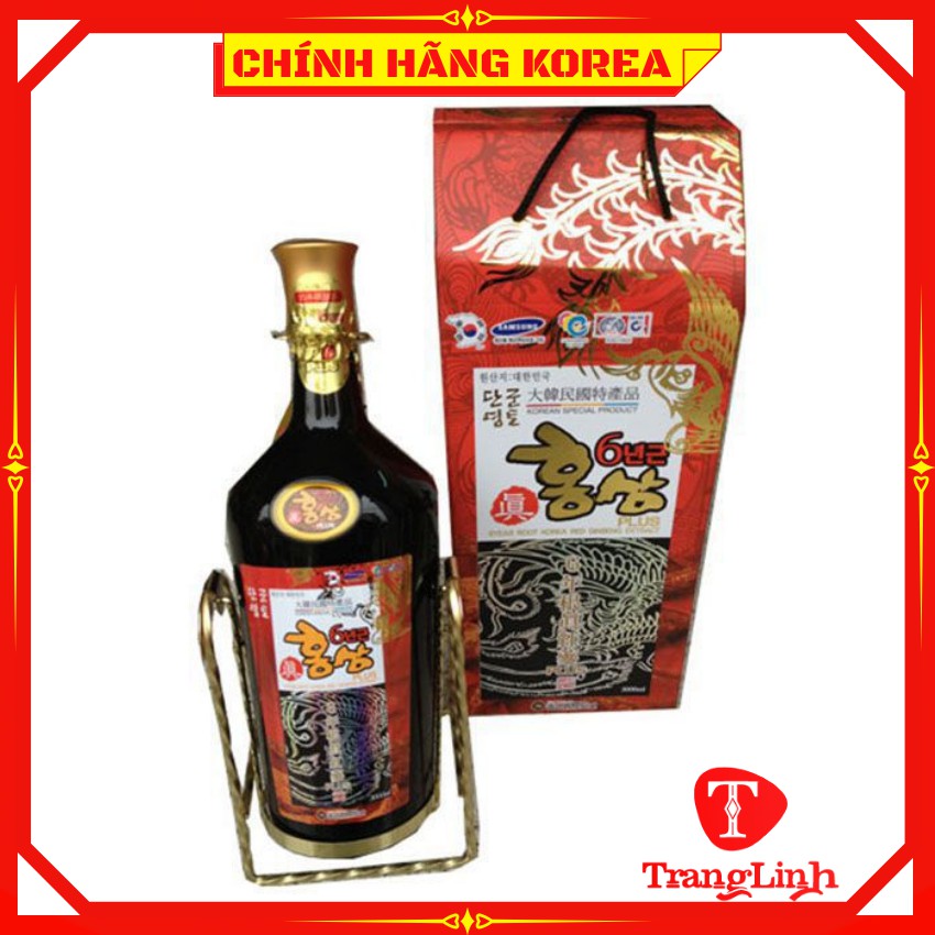 Tinh chất hồng sâm hàn quốc thượng hạng, chai 3 lít - Tăng thể lực, phòng ngừa ung thư - tranglinh