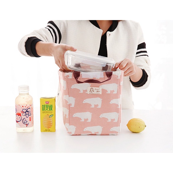 Túi Đựng Cơm Văn Phòng Túi Giữ Nhiệt Đa Năng Chống Thấm Cao Cấp Giữ Nhiệt Tốt 88320 SIÊU THỊ 88