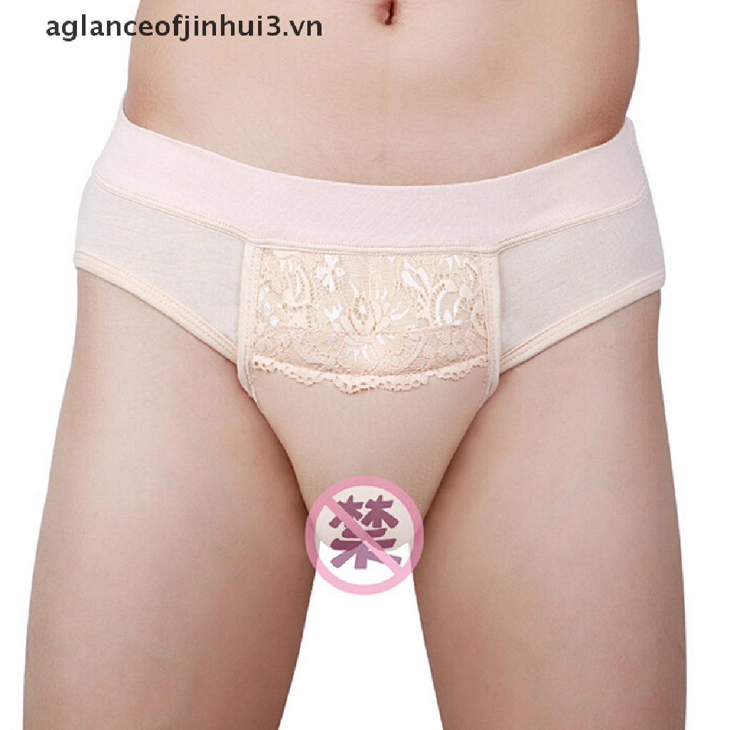 ~ ~ Quần Lót Xỏ Ngón Lạc Đà Nửa Ngón Chân Shemale Giấu Đường May Dưới Cơ Thể JJ