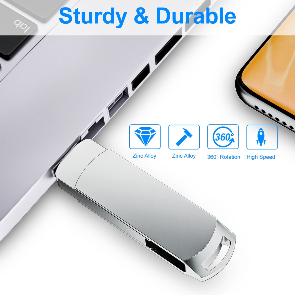 Usb 3.0 512GB Otg Type C Cho ĐiệN ThoạI / MáY TíNh