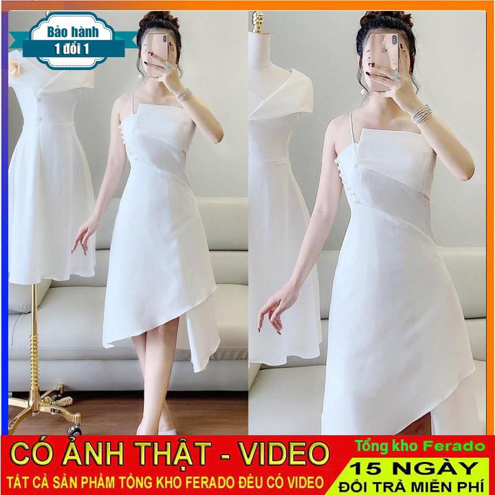 [ xả kho ] MiD Đầm trắng dự tiệc V1136 Mie Design kèm ảnh thật
