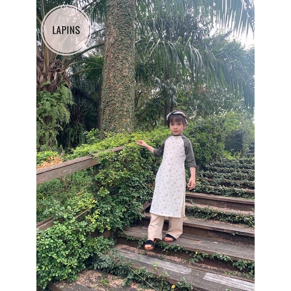 Set áo dài Tết cho bé