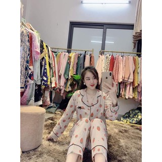 ⭐Sale Sập Sàn⭐ Pijama Nhung Tăm Hình