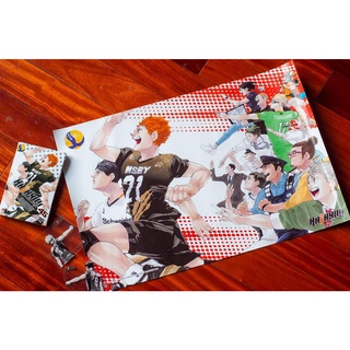 Poster Haikyu - Chàng khổng lồ tí hon vol 45