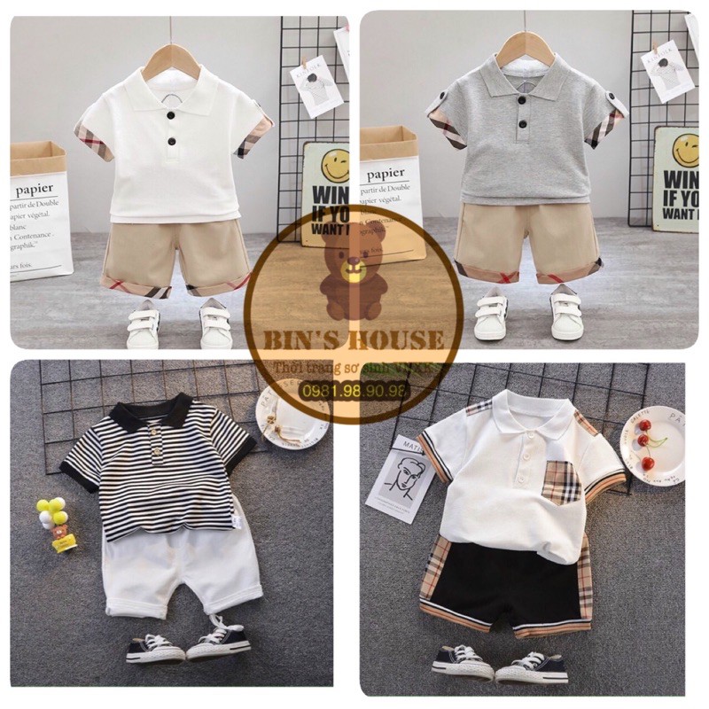 Set bộ Burberry sz 1-5y