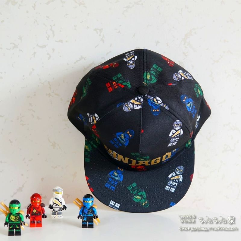 Mũ , nón Bé 4-12 tuổi, lưỡi trai Hiphop HM xuất dư xịn - Ninjago cho bé trai 4-12y