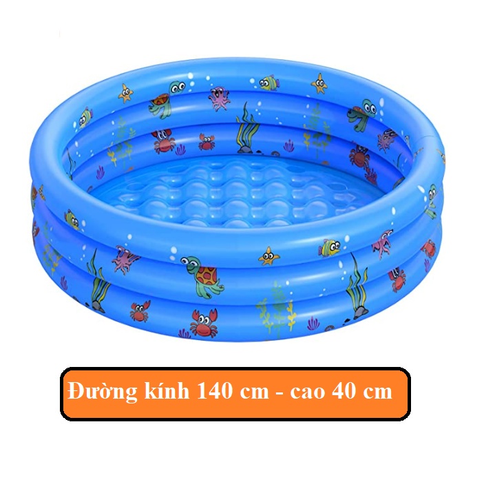 Bể bơi Goldgi / Bể bơi gia đình cao cấp 3 tầng cỡ lớn