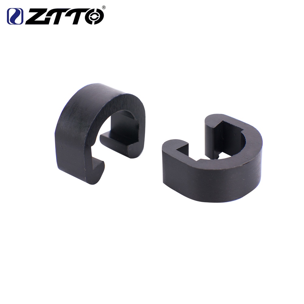 10 Bộ kẹp dây phanh đĩa xe đạp Ztto bằng nhựa hình chữ C