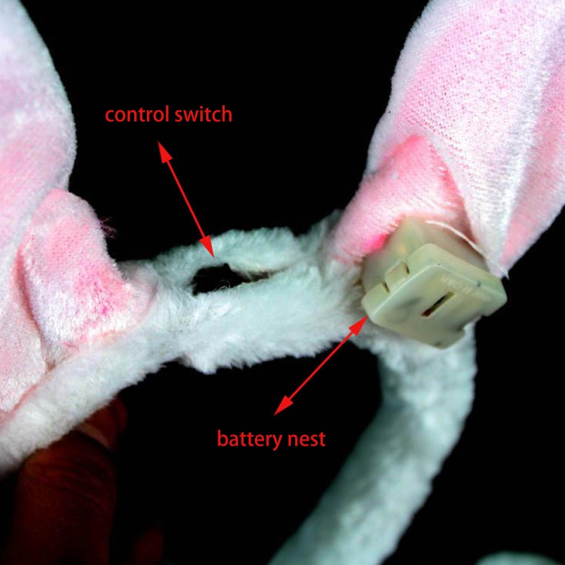 Flgo Băng Đô Tai Thỏ Phối Lông Phong Cách Lolita Dễ Phối Đồ