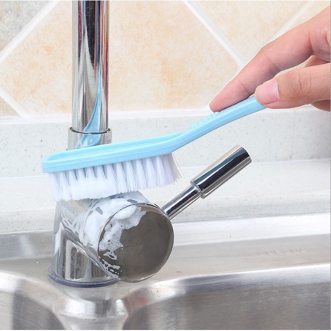 Bàn Chải Tay Cầm Mini Cọ Giày, Cọ Gót Chân...
