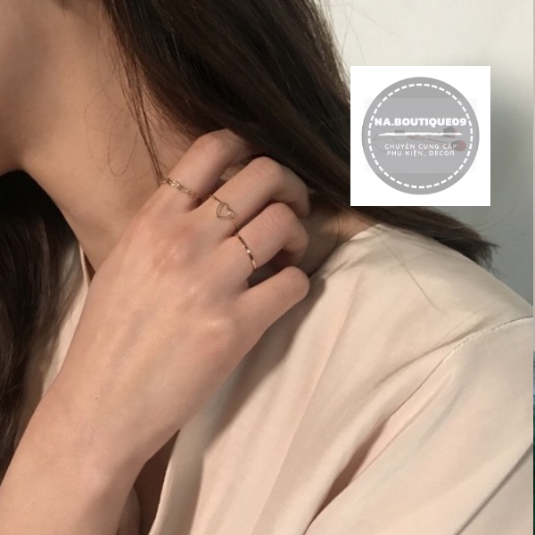 set nhẫn hàn quốc