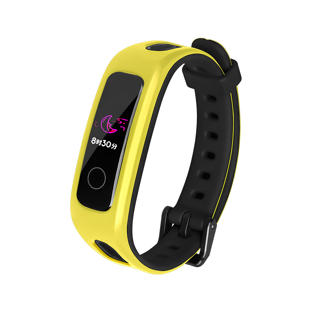 Dây đeo thay thế chất liệu silicon màu trơn thời trang cho đồng hồ thông minh Huawei Band 4e 3e Honor Band 4 Running