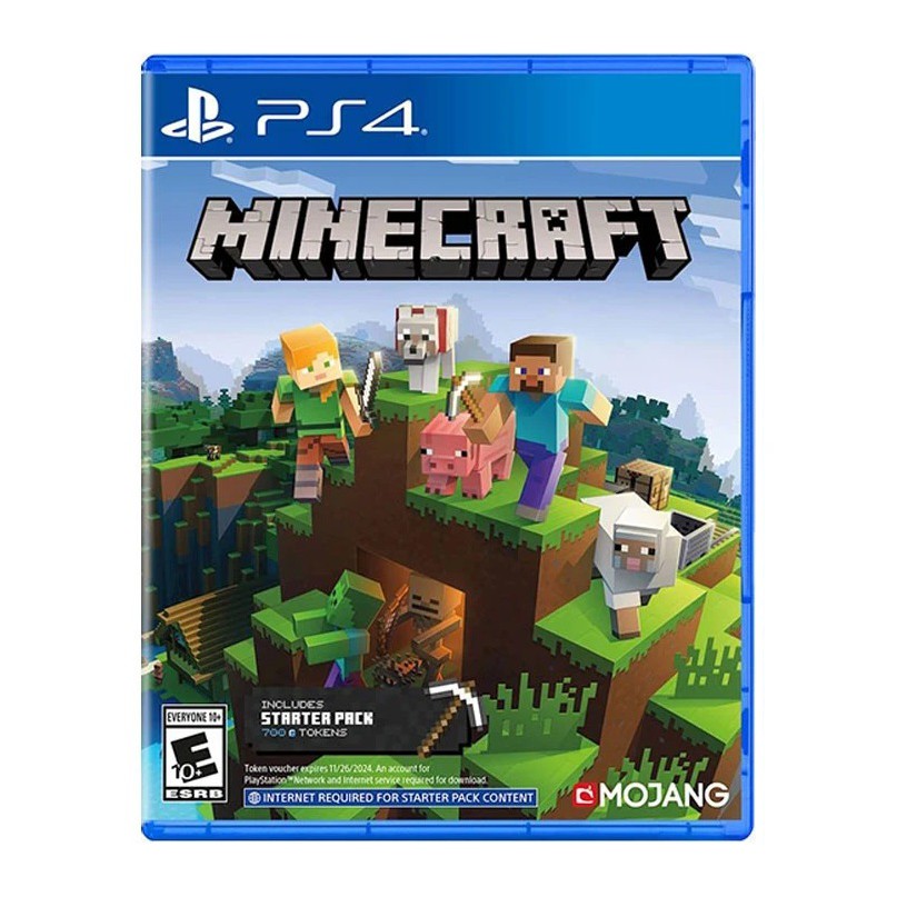 Đĩa game ps4 Minecraft chơi được 4 người