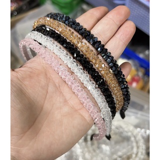 cài tóc - bờm tóc kết pha lê (cài cườm)