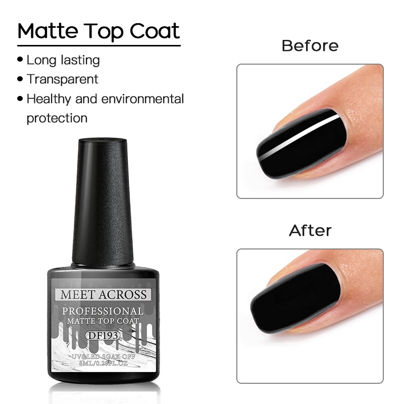 Gel sơn phủ móng MTSSII dạng lột bán vĩnh viễn làm móng nghệ thuật UV 8ml