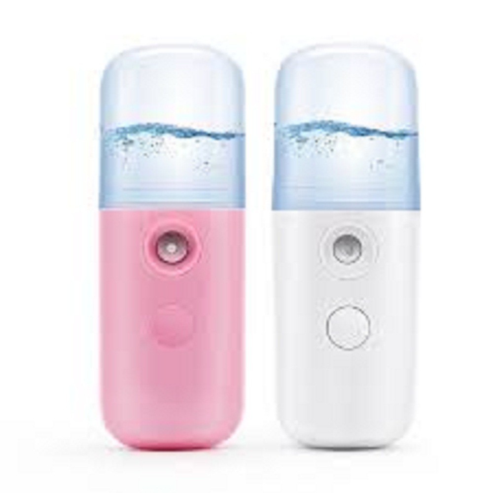 Máy Phun Sương Xông Hơi Mặt Mini Nano Cầm Tay Tiện Lợi Hỗ Trợ Dưỡng Da Cấp Nước Tối Đa - hàng loại 1