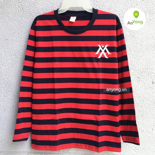 Áo thun Monsta X sọc tay dài